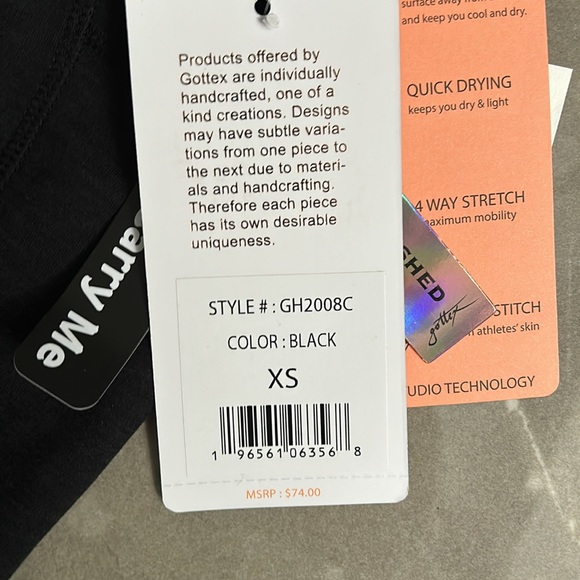 Gottex Tummy Compression Capri Slimming Leggings - Size XS- NWT - Picture 8 of 12